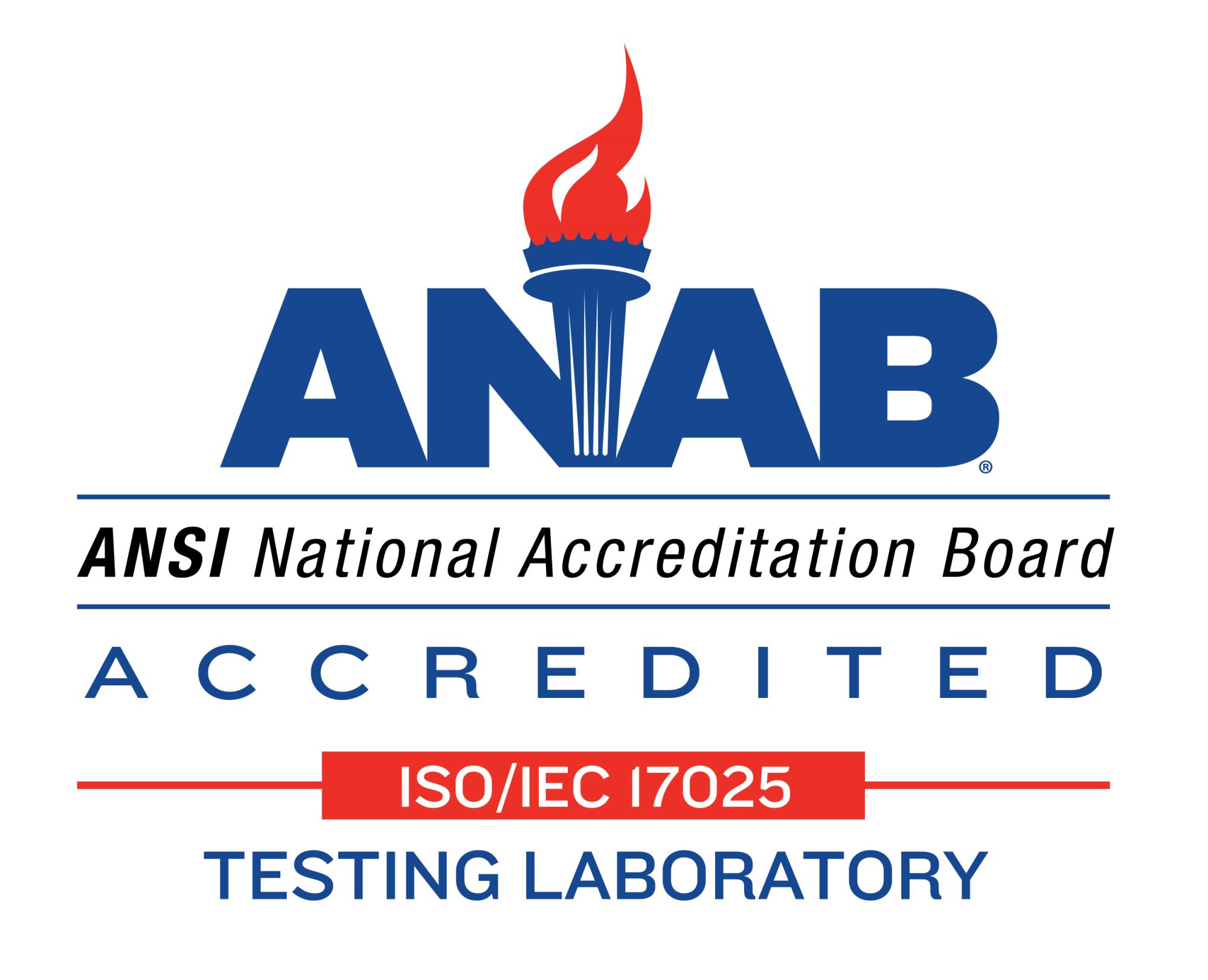 ANAB ISO/IEC 17025 Testing Laboratory