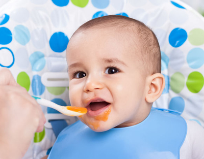 Baby Eating Food